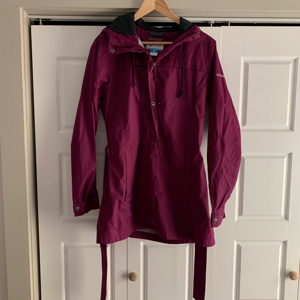 Columbia Omni-Shield Mid-Length Rain Coat